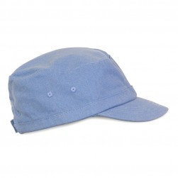 Casquette Brieu enfant bleu print
