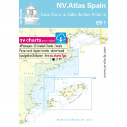 ES1 NV ATLAS SPAIN (Cabo Creus to Cabo de San Antonio)