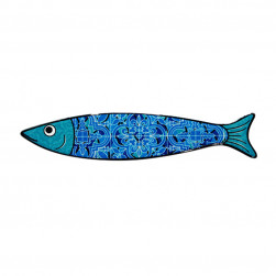 Aimant sardine bleue