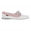 Chaussures bateau femme Jacqueline blanc