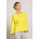 Pull molletonné Modica jaune