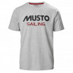 T-shirt logo Musto homme - gris