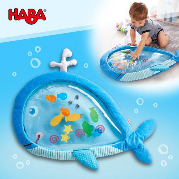 Les tapis d'Eveil aquatique HABA : quel plaisir de jouer avec de l'eau en  étant bien au sec !