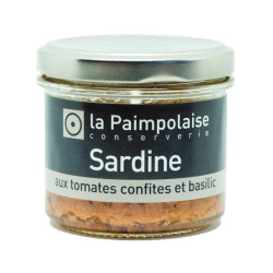 Tartinable de sardine aux tomates confites et basilic