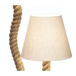 Lampe décorative cordage