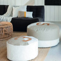 Pouf en voile de bateau - Grand format