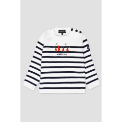 Pull marin brodé Kids - Collection Brest 2024
