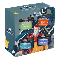 Coffret 4 apéritifs marins de Noël