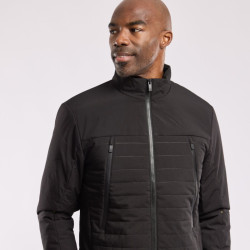 Blouson matelassé Harch noir