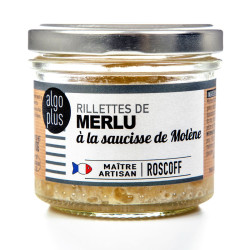 Rillettes merlu & saucisse de Molène