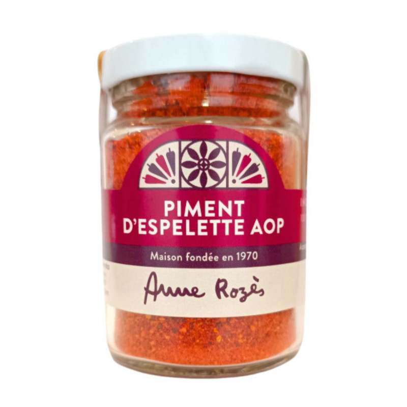 Poudre de piment d'Espelette AOP Poudre de piment d'Espelette AOP