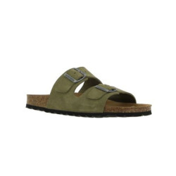 Mules deux boucles homme - Kaki