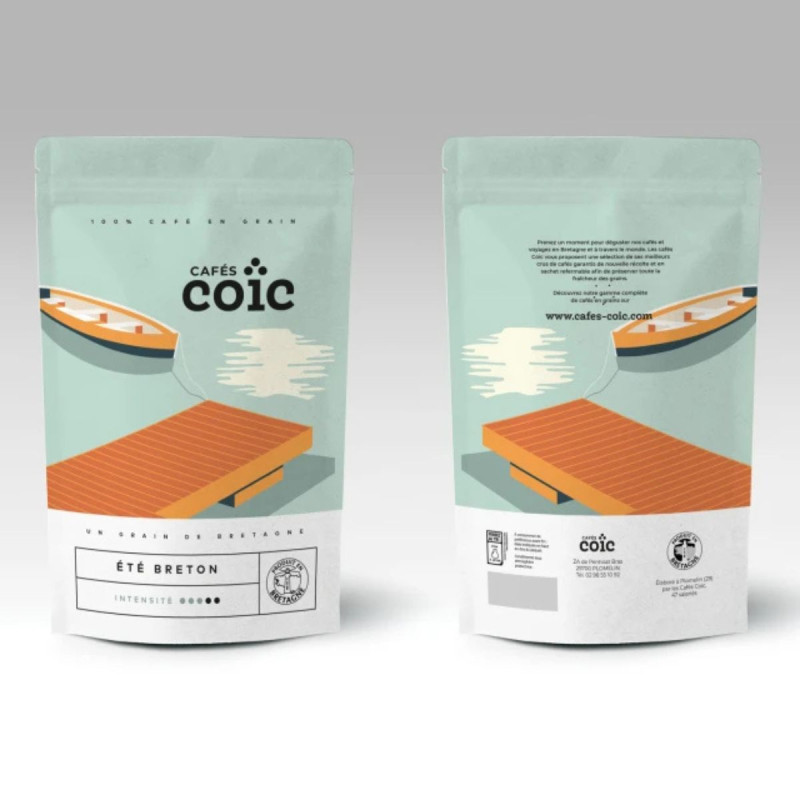 Café moulu "Eté marin"- 250g Café moulu "Eté marin"- 250g