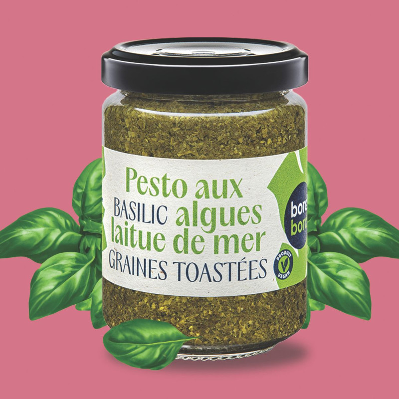 Pesto laitue de mer et basilic Pesto laitue de mer et basilic