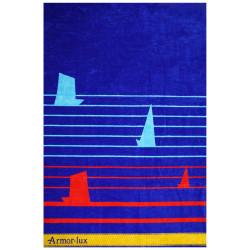 Drap de plage - Bateaux