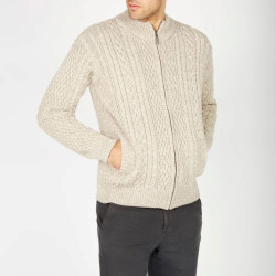 Cardigan zippé