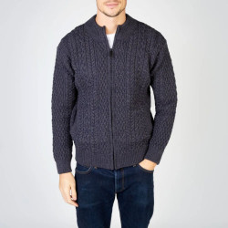 Cardigan zippé