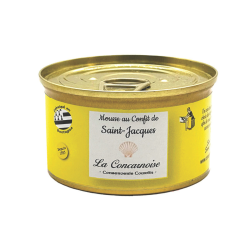 Mousse au confit de St jacques