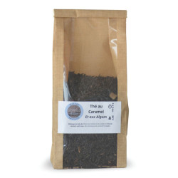 Thé au caramel et aux algues