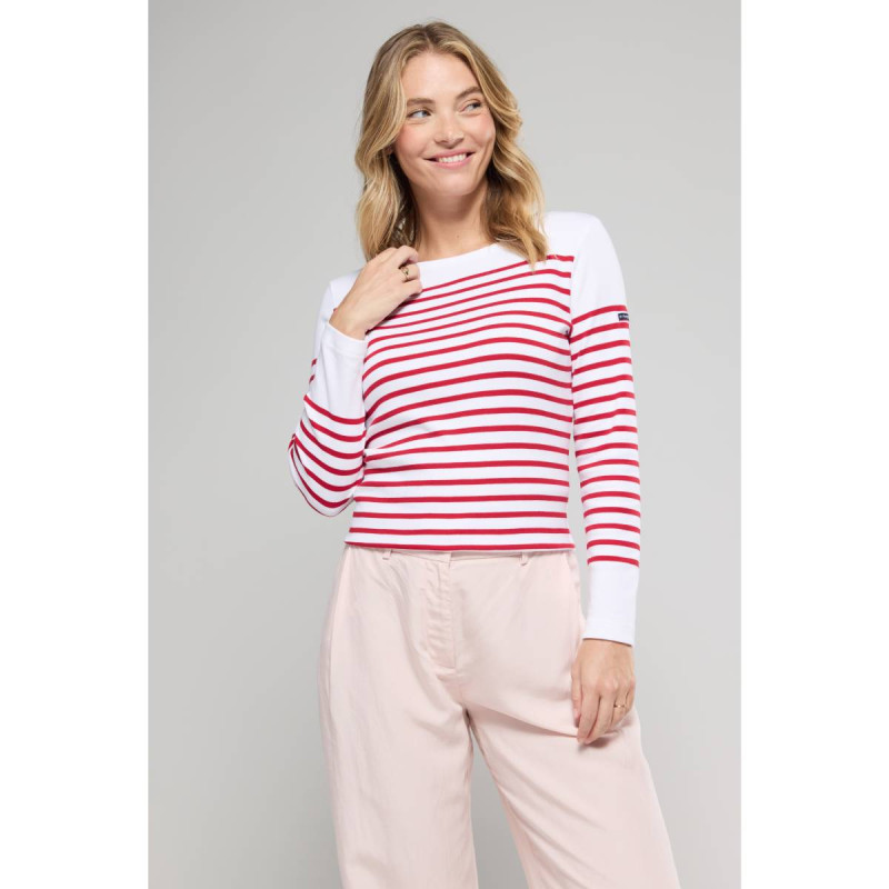 Marinière Amiral femme blanc/rouge Marinière Amiral femme blanc/rouge